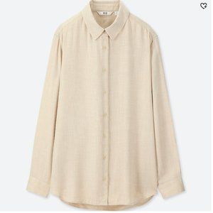 2 for $25 -NWT Uniqlo Long Sleeve Button Downs (2)